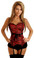 Daisy Corset Strapless Red Lace Fantasy Corset
