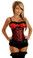 Daisy Corset Pixie Polka Dot Burlesque Corset