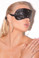 Elegant Moments Leather Blindfold with Studs