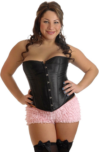 Daisy Corset Plus Size Strapless Midnight Corset