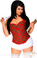 Daisy Corset Plus Size Schoolgirl Plaid Halter Corset