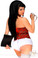 Daisy Corset Plus Size Schoolgirl Plaid Halter Corset