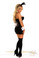 Daisy Corset 6 PC Tuxedo Bunny Costume