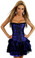 Daisy Corset Purple Lace Corset Dress