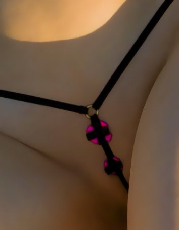 Fearless And Fun Lingerie Micro G-String with Rosettes