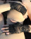 Fearless And Fun Lingerie Black Lace Fingerless Gloves