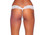 Bodyzone Lace and Lycra Thong - White