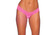 Bodyzone Lace and Lycra Thong - Neon PInk