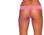 Bodyzone Lace and Lycra Thong - Neon Pink