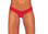 Bodyzone Lace and Lycra Thong - Red