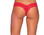 Bodyzone Lace V Front Thong - Red