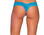 Bodyzone Lace V Front Thong - Turquoise