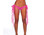 Bodyzone Ribbon Tie Lace Short - Neon Pink