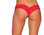 Bodyzone Lace Scrunch Back Super Micro Short - Red