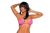 Bodyzone Lace Tri Top - Neon Pink