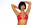 Bodyzone Lace Tri Top - Red