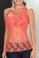 Ryocco Lace Blouse - Coral