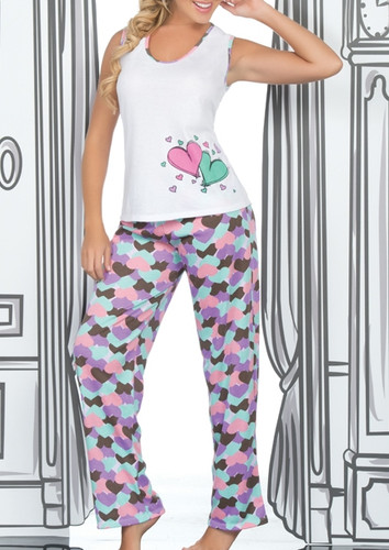 Ryocco 2 Piece Set Pajama Pants