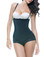 Vedette Scarlett Strapless Shapewear Body with Lace Trim - Black
