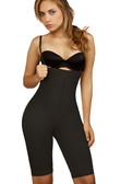 Vedette Irina Strapless Mid Thigh Full Body Shaper - Black