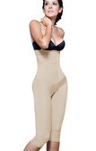 Vedette Irina Strapless Below The Knee Body Shaper - Nude