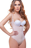 Vedette Harriet Open Bust Body Shaper in Thong - Nude