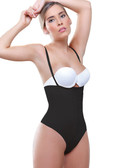 Vedette Julie Strapless Thong Shapewear - Black