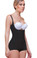 Vedette Dayana Open Bottom Body Shaper with Front Closure - Black