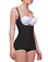 Vedette Dayana Open Bottom Body Shaper with Front Closure - Black