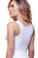 Vedette Tatiana Front Close Longline with Back Support Bra - White