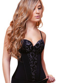Vedette Sarah Bustier Corset - Black
