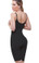 Vedette Madeline Long Leg Control Shapewear with Front Closure - Black