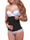 Vedette Joy Double Layer Waist Cincher with Zipper - Black