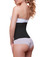 Vedette Joy Double Layer Waist Cincher with Zipper - Black