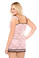 Fantasy Lingerie Ribbon Front Babydoll and G-String