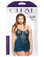 Fantasy Lingerie Underwire Split Cup Chemise with Shirred Sides and G-String Packaging