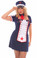Elegant Moments 3Pc Naval Knockout Costume Plus Size