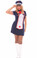 Elegant Moments 3Pc Naval Knockout Costume Plus Size