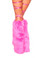 Roma Costume Metallic Thigh Wraps - Pink