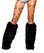 Roma Costume Metallic Thigh Wraps - Gun Metal