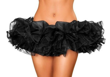 Roma Costume Mini Petticoat - Black