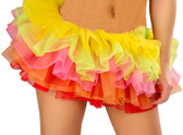 Roma Costume Mini Petticoat - Rainbow