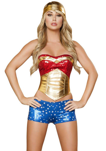Roma Costume Wonder Heroine