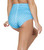 Roma Costume High Waisted Polka Shorts  -Turquoise/White