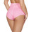 Roma Costume High Waisted Polka Shorts - Pink/White