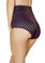 Roma Costume High Waisted Polka Shorts - Black/Pink