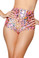 Roma Costume Waisted Shorts - Pink Leopard