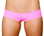 Roma Costume Low Rise Stretch Shorts - Hot Pink