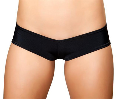 Roma Costume Low Rise Stretch Shorts - Black