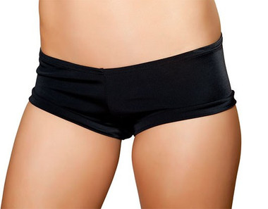 Roma Costume Mini Shorts - Black